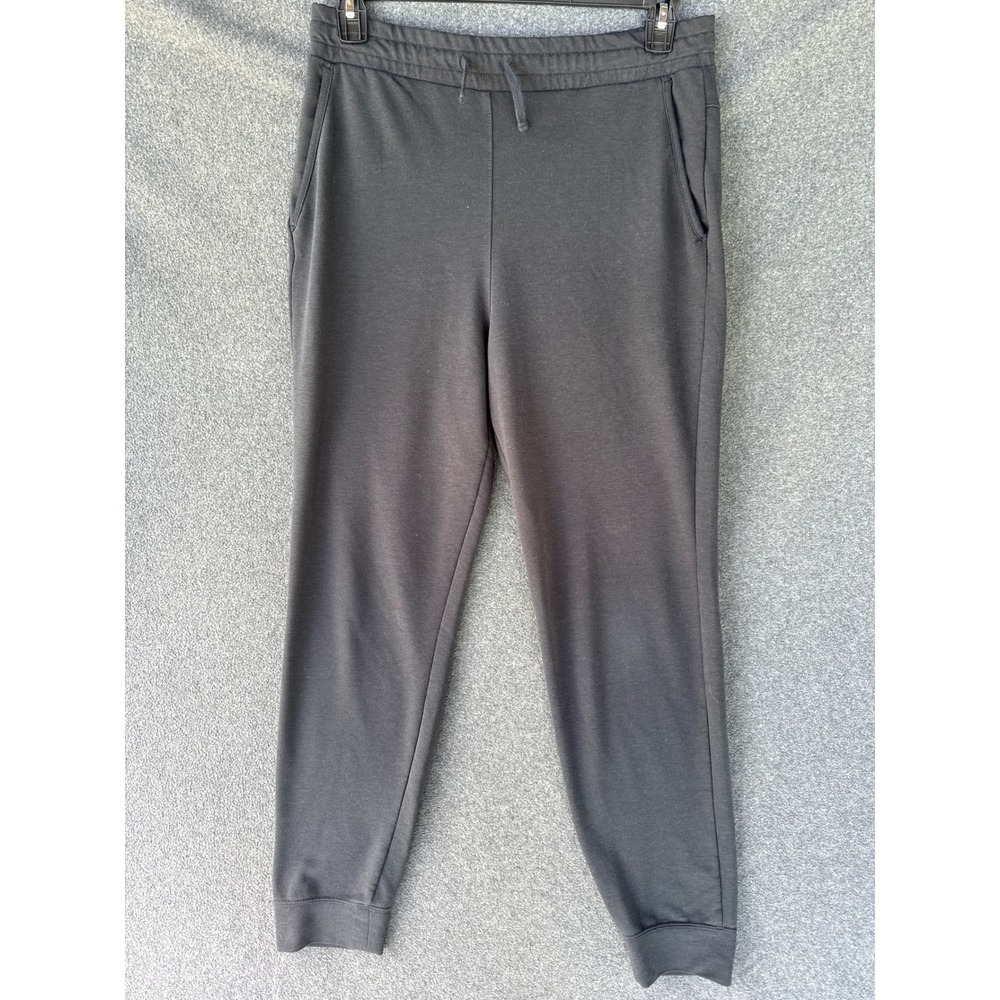 Nike Yoga Dri-FIT Black Tapered Joggers Pants DM7037-010 Mens Medium